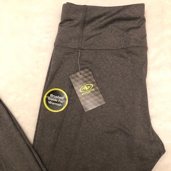 NWT Women’s Active Full Length Gray Leggings Size S - Picture 6 of 9